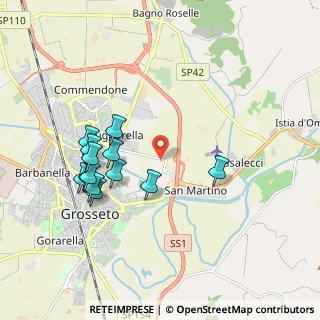 Mappa Strada Comunale di S. Martino, 58100 Grosseto GR, Italia (1.97)