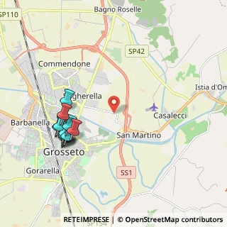 Mappa Strada Comunale di S. Martino, 58100 Grosseto GR, Italia (2.29)