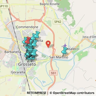 Mappa Strada Comunale di S. Martino, 58100 Grosseto GR, Italia (1.9365)