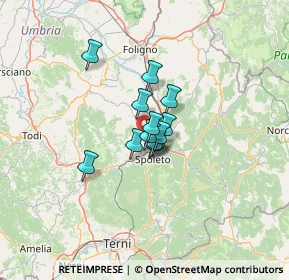 Mappa Frazione S. Venanzo, 06049 Spoleto PG, Italia (6.83692)