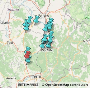 Mappa Frazione S. Venanzo, 06049 Spoleto PG, Italia (10.65941)