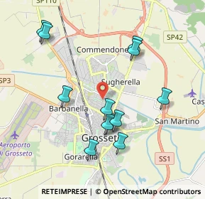 Mappa Piazza Cavalieri, 58100 Grosseto GR, Italia (2.0275)