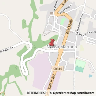 Mappa Via Dante Alighieri, 8, 06056 Massa Martana, Perugia (Umbria)