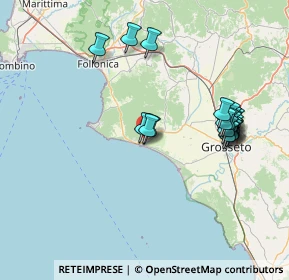 Mappa Via degli Scalarii, 58043 Castiglione della Pescaia GR, Italia (15.7325)