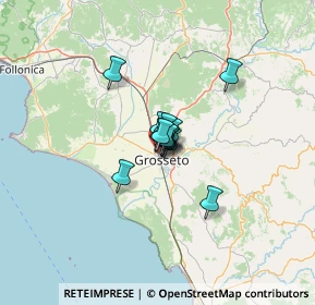 Mappa Via Giovanni Berchet, 58100 Grosseto GR, Italia (5.71462)