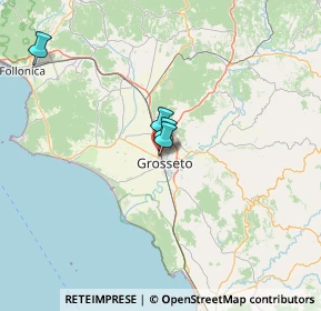 Mappa Via Giovanni Berchet, 58100 Grosseto GR, Italia (49.52538)