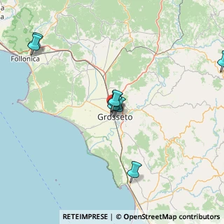 Mappa Via Giovanni Berchet, 58100 Grosseto GR, Italia (34.595)