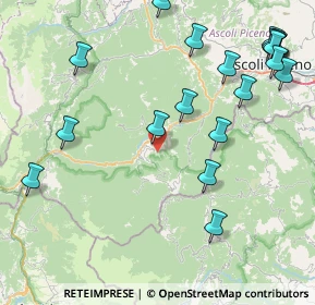 Mappa Località Valledacqua, 63095 Acquasanta Terme AP, Italia (11.1025)