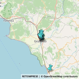 Mappa Via Monte Cengio, 58100 Grosseto GR, Italia (4.16727)