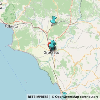 Mappa Via Monte Labro, 58050 Grosseto GR, Italia (43.979)