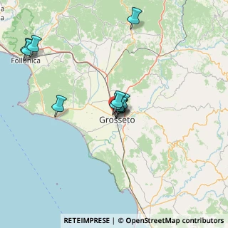 Mappa Via Monte Labro, 58050 Grosseto GR, Italia (13.59818)