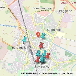 Mappa Via del Terminillo, 58100 Grosseto GR, Italia (1.27143)