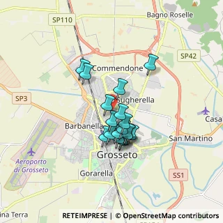 Mappa Via del Terminillo, 58100 Grosseto GR, Italia (1.30333)