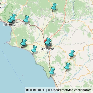 Mappa Via del Terminillo, 58100 Grosseto GR, Italia (19.382)
