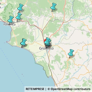 Mappa Via del Terminillo, 58100 Grosseto GR, Italia (17.00636)
