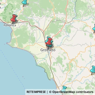Mappa Via del Terminillo, 58100 Grosseto GR, Italia (24.36)