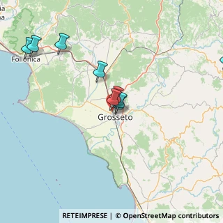 Mappa Via Luigi Pirandello, 58100 Grosseto GR, Italia (21.87545)