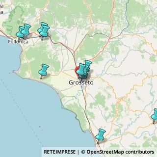 Mappa Via Luigi Pirandello, 58100 Grosseto GR, Italia (17.52333)