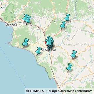 Mappa Via Luigi Pirandello, 58100 Grosseto GR, Italia (12.02611)