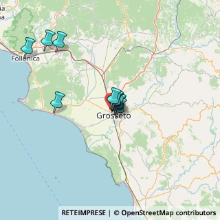Mappa Via Luigi Pirandello, 58100 Grosseto GR, Italia (10.51818)