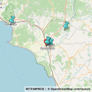 Mappa Via Luigi Pirandello, 58100 Grosseto GR, Italia (51.60313)