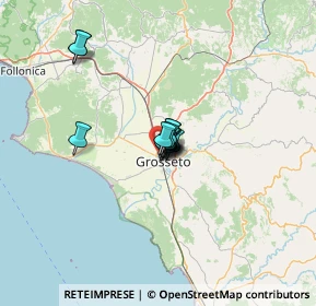 Mappa Piazza Padre Vittore Lino Parri, 58100 Grosseto GR, Italia (6.34077)