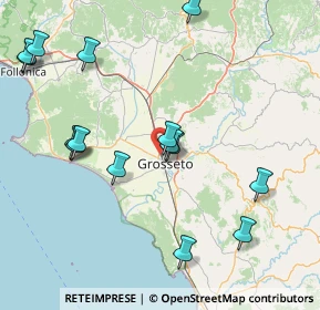 Mappa Piazza Padre Vittore Lino Parri, 58100 Grosseto GR, Italia (19.10467)