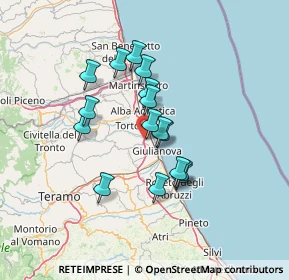 Mappa Viadotto Salinello, 64023 Giulianova TE, Italia (11.25938)