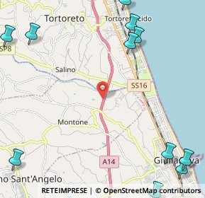 Mappa Viadotto Salinello, 64023 Giulianova TE, Italia (3.63818)