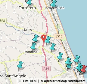 Mappa Viadotto Salinello, 64023 Giulianova TE, Italia (3.10706)