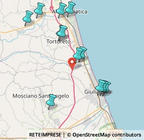 Mappa Viadotto Salinello, 64023 Giulianova TE, Italia (4.4325)
