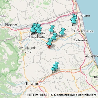 Mappa Zona industriale floriano, 64012 Campli TE, Italia (7.28846)