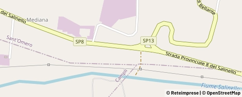 Mappa Sant'Omero