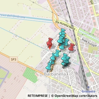 Mappa Strada di Barbanella Vecchia, 58100 Grosseto GR, Italia (0.369)