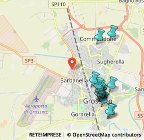 Mappa Strada di Barbanella Vecchia, 58100 Grosseto GR, Italia (2.36313)