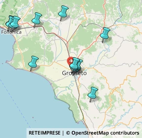 Mappa Strada di Barbanella Vecchia, 58100 Grosseto GR, Italia (18.66462)