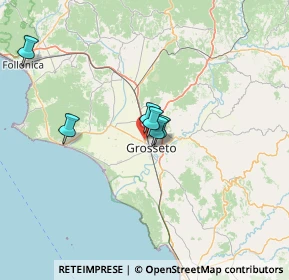 Mappa Strada di Barbanella Vecchia, 58100 Grosseto GR, Italia (29.72273)