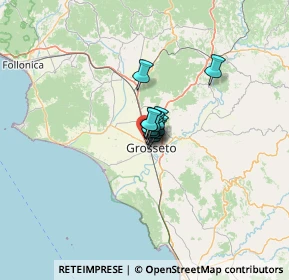 Mappa Strada di Barbanella Vecchia, 58100 Grosseto GR, Italia (3.89182)