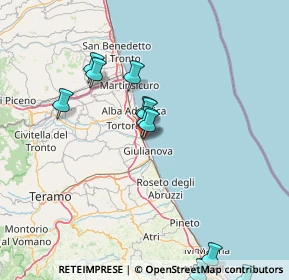 Mappa Via Portofino, 64021 Giulianova TE, Italia (18.22833)