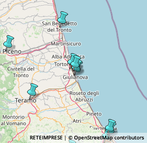 Mappa Via Portofino, 64021 Giulianova TE, Italia (21.675)