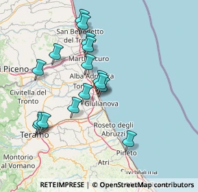 Mappa Via Portofino, 64021 Giulianova TE, Italia (14.45063)