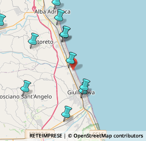 Mappa Via Portofino, 64021 Giulianova TE, Italia (4.78727)