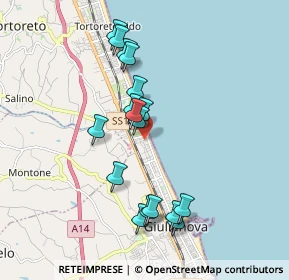 Mappa Via Portofino, 64021 Giulianova TE, Italia (1.81235)