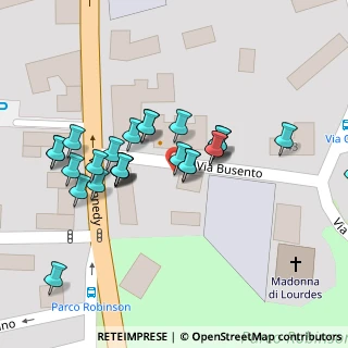 Mappa Via Busento, 87036 Quattromiglia CS, Italia (0.05769)