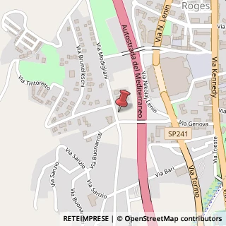 Mappa Via Amedeo Modigliani, 87036 Rende CS, Italia, 87036 Rende, Cosenza (Calabria)