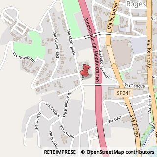 Mappa Via Modigliani, 2, 87036 Rende, Cosenza (Calabria)
