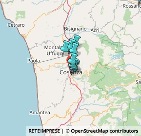 Mappa Via Tevere, 87036 Quattromiglia CS, Italia (15.51909)