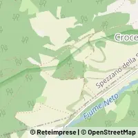 Mapa Spezzano della Sila