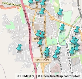 Mappa Via Milano, 87036 Rende CS, Italia (0.662)