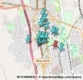 Mappa Via Milano, 87036 Rende CS, Italia (0.276)